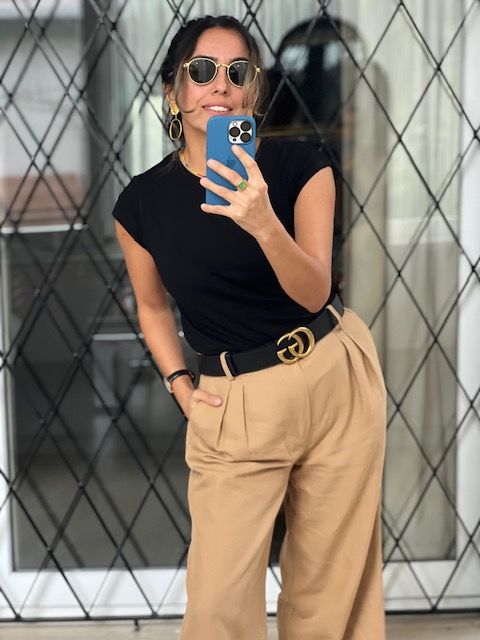 Bisiklet Yaka Siyah Sinu Tshirt L-XL - Siyah